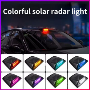 Solar Car Roof Devil Eyes Light