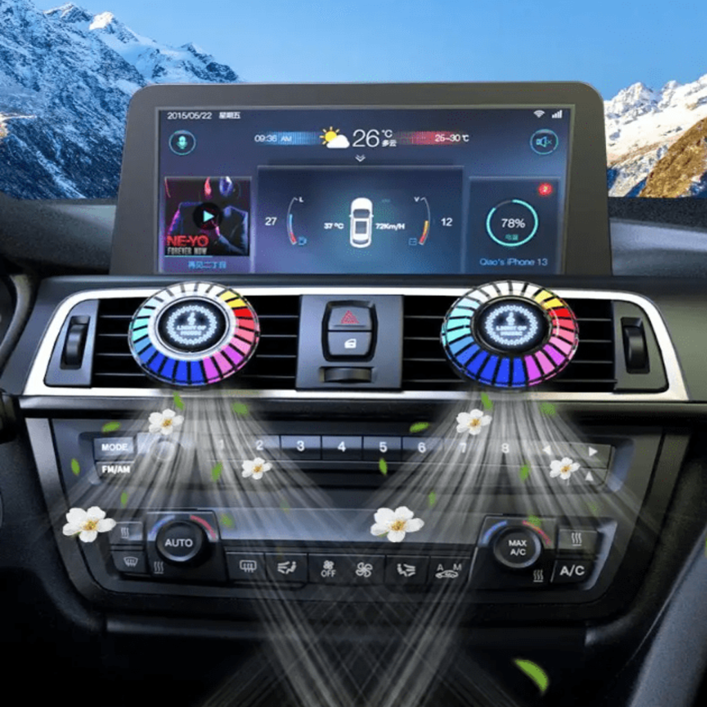 Car Sound Pickup Ambient Light Aroma Diffuser - Image 6