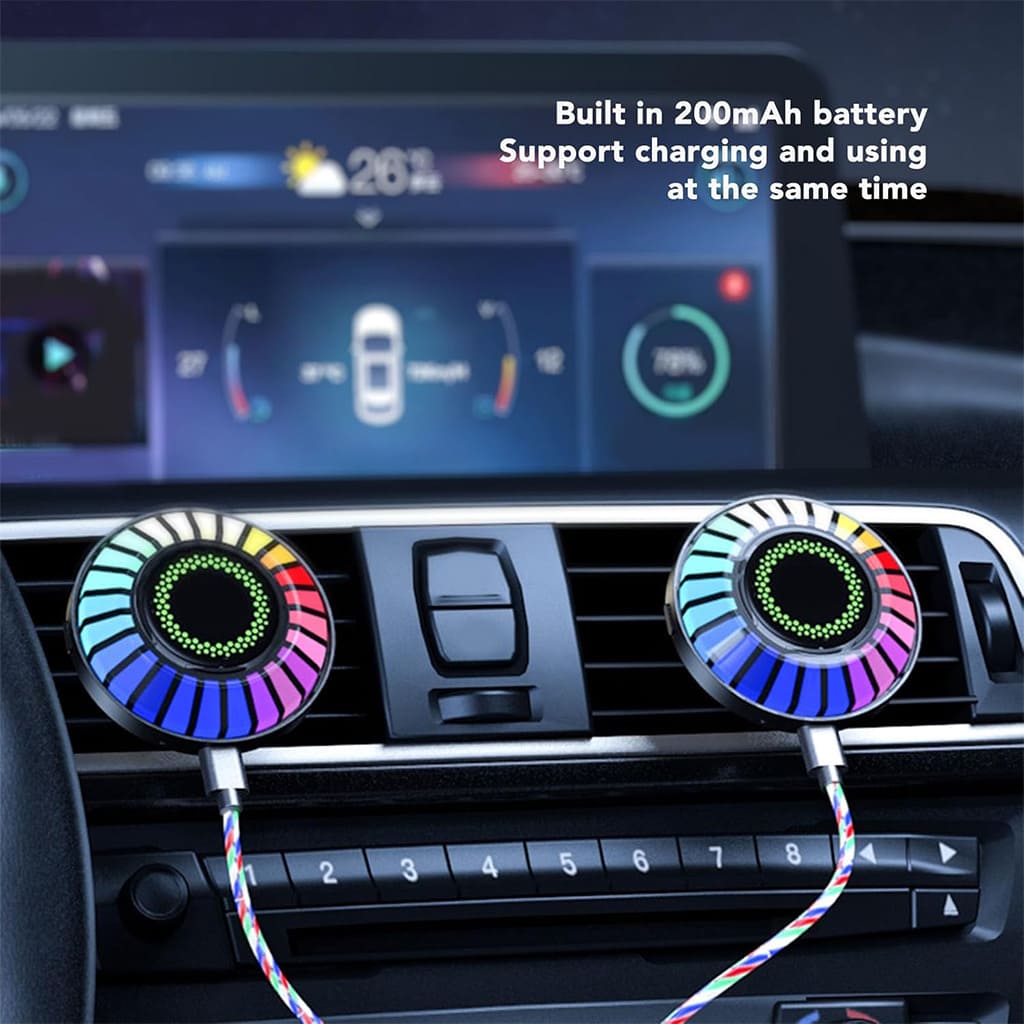 Car Sound Pickup Ambient Light Aroma Diffuser - Image 3