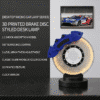 17865214783205-c 3D Printed Brake Disc Desk Clock Lamp – Racing Caliper LED Table Light