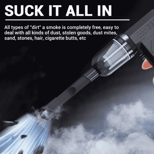 C6 Violent Turbo Fan – 350000 RPM Handheld Blower & Vacuum