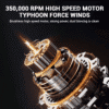 C6 Violent Turbo Fan – 350000 RPM Handheld Blower & Vacuum