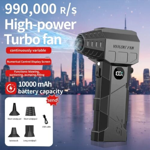 17879719688200-c TurboFan X5 Violent Fan – 4-in-1 Handheld Blower & Vacuum