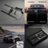 5 Electric Folding License Plate Holder – 90° Remote-Control Concealable Frame