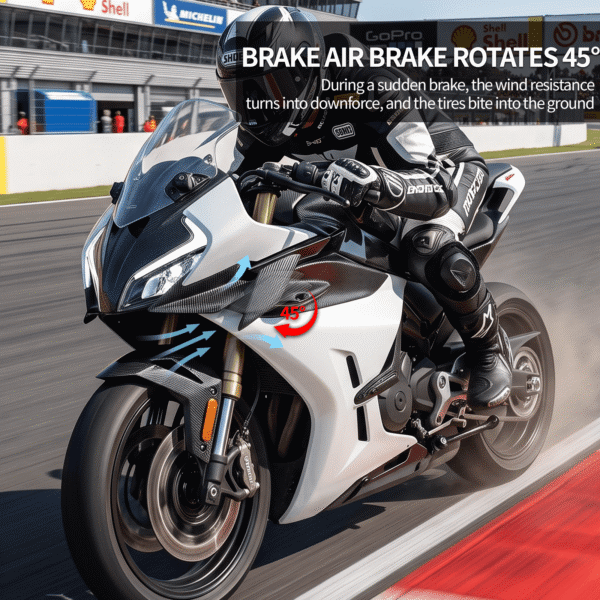 Carbon-Fiber-Fixed-Wing-main (8) Carbon Fiber Fixed Wing for CFMOTO 450SR – Brake-Linked Aerodynamic Spoiler