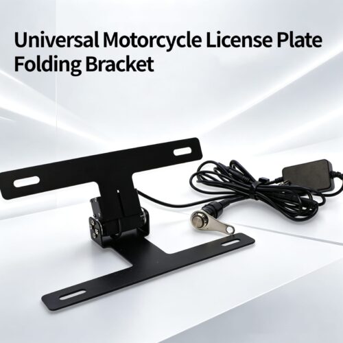sku-c Universal Motorcycle License Plate Folding Bracket
