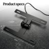 Universal Motorcycle License Plate Folding Bracket