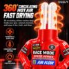 2-c Racing Helmet Dryer – 360° Hot Air Motorcycle Gear Drying Stand