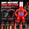 6-c Racing Helmet Dryer – 360° Hot Air Motorcycle Gear Drying Stand
