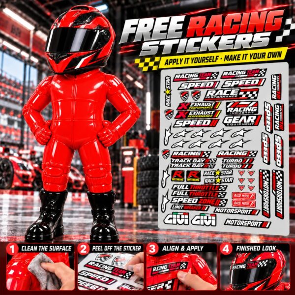Racing Helmet Dryer – 360° Hot Air Motorcycle Gear Drying Stand